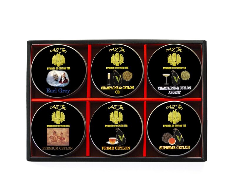 AZ_Tea_ミニ6缶紅茶ギフト_白茶極上紅茶 AZ_Tea_ミニ6缶紅茶ギフト_白茶極上紅茶