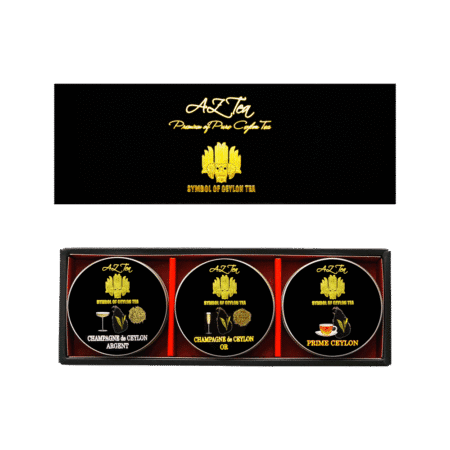 White & Premium Teas 3 Mini-Tin Gift