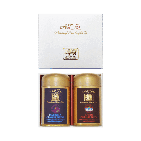 Orange Pekoe Gift Selection of 5 Major Regions - 2 Tin Gift