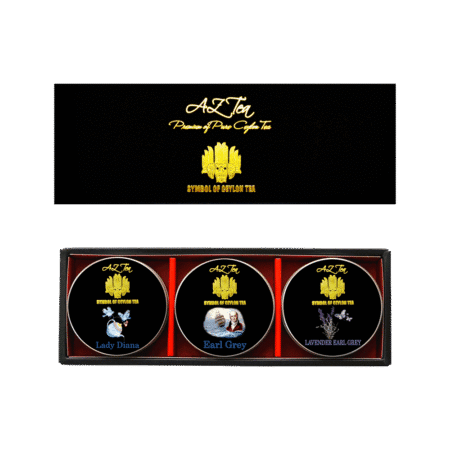 Citrus Teas 3 Mini-Tin Tea Leaf Gift