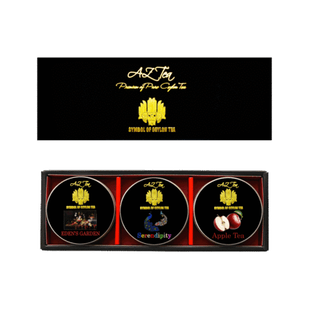 Fruity Teas 3 Mini-Tin Tea Leaf Gift