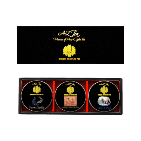 Best Sellers 3 Mini-Tin Tea Leaf Gift- Type 1