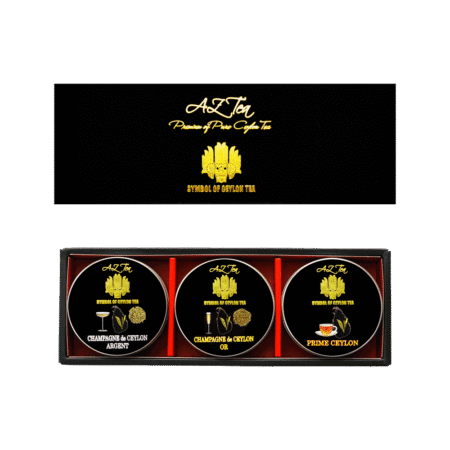 White & Premium Teas 3 Mini-Tin Gift